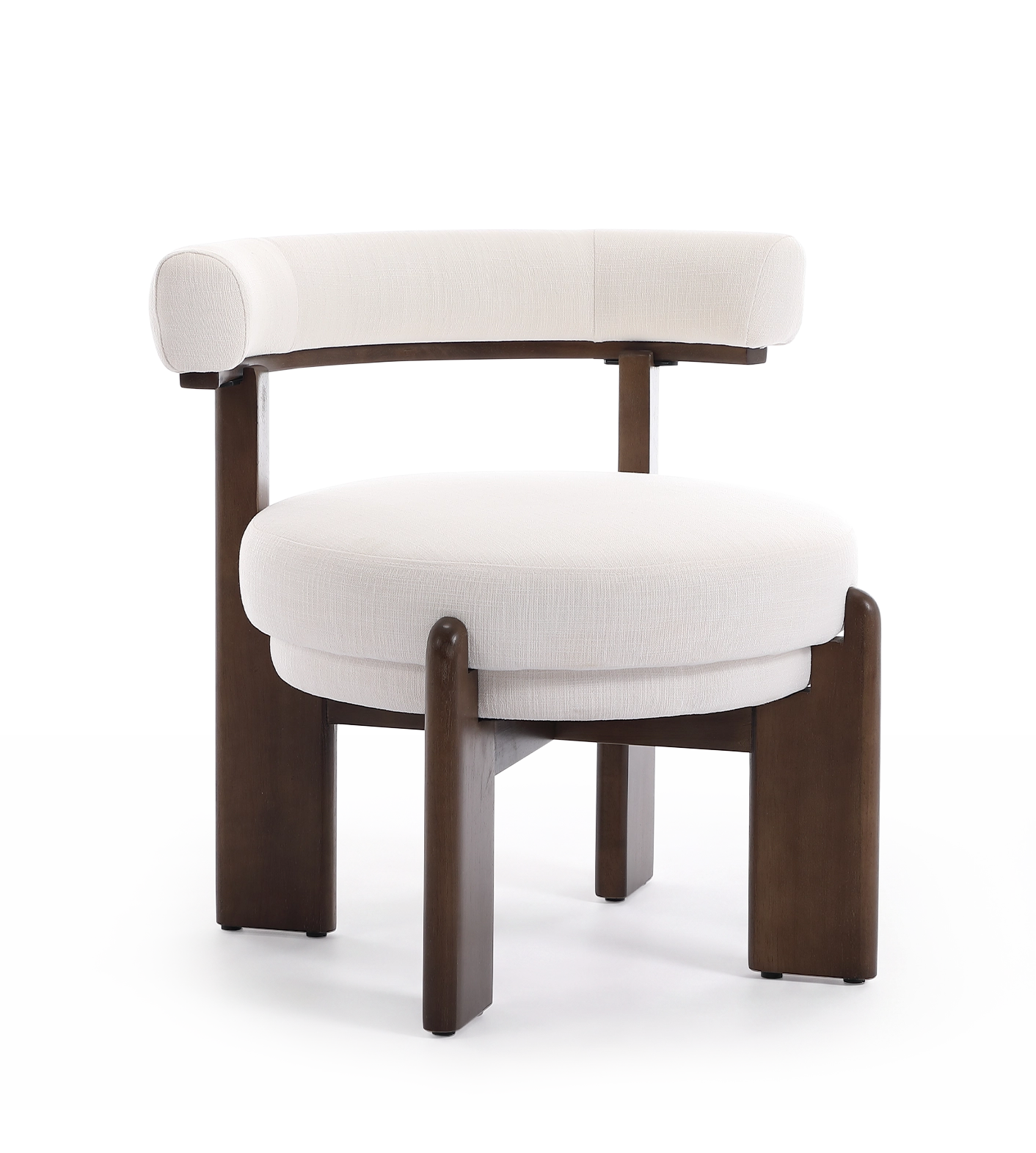 Dawson Modern Geometric Accent Chair & Ottoman Set