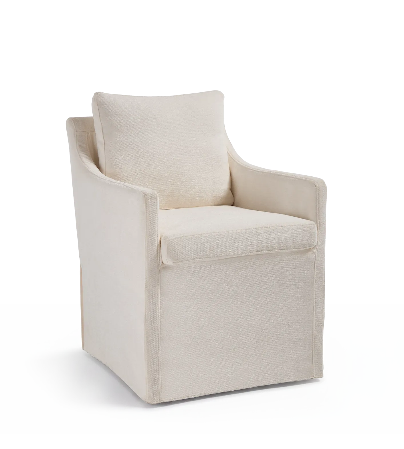 Hank Modern Upholstered Dining Chairs with Arms