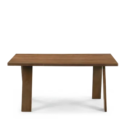 Cross 63" Wooden Dining Table