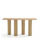 Drift 59'' Console Table Oak Finish