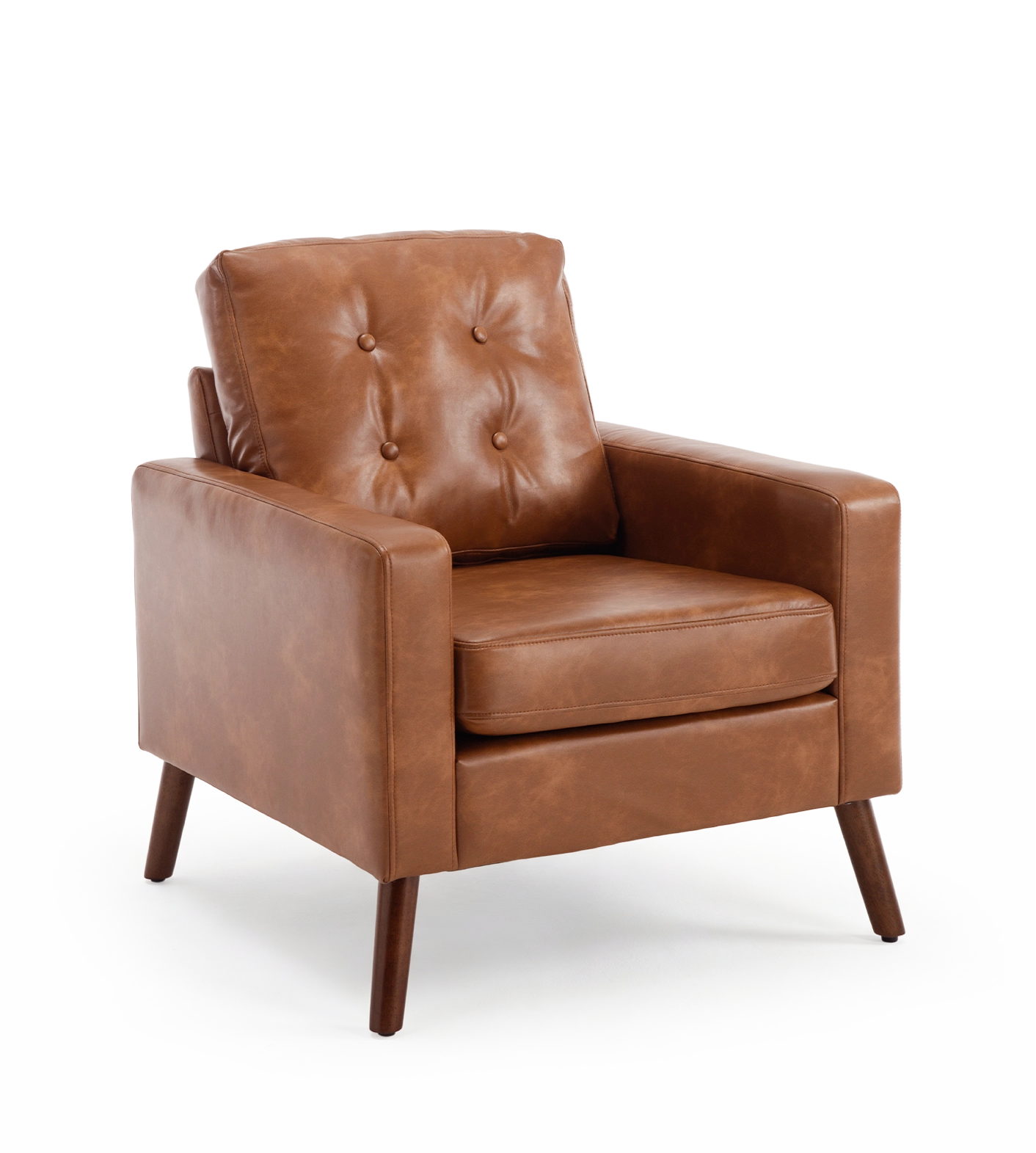 London PU Leather Lounge Chair