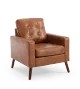 London PU Leather Lounge Chair