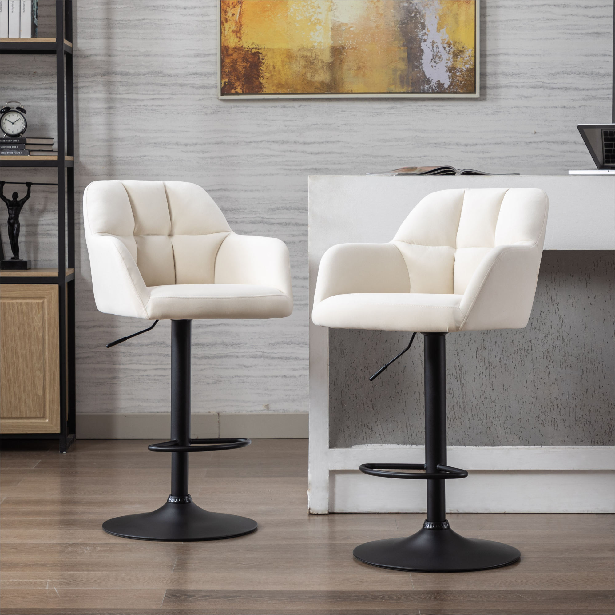 Kealey Counter & Bar Stools (Set of 2)