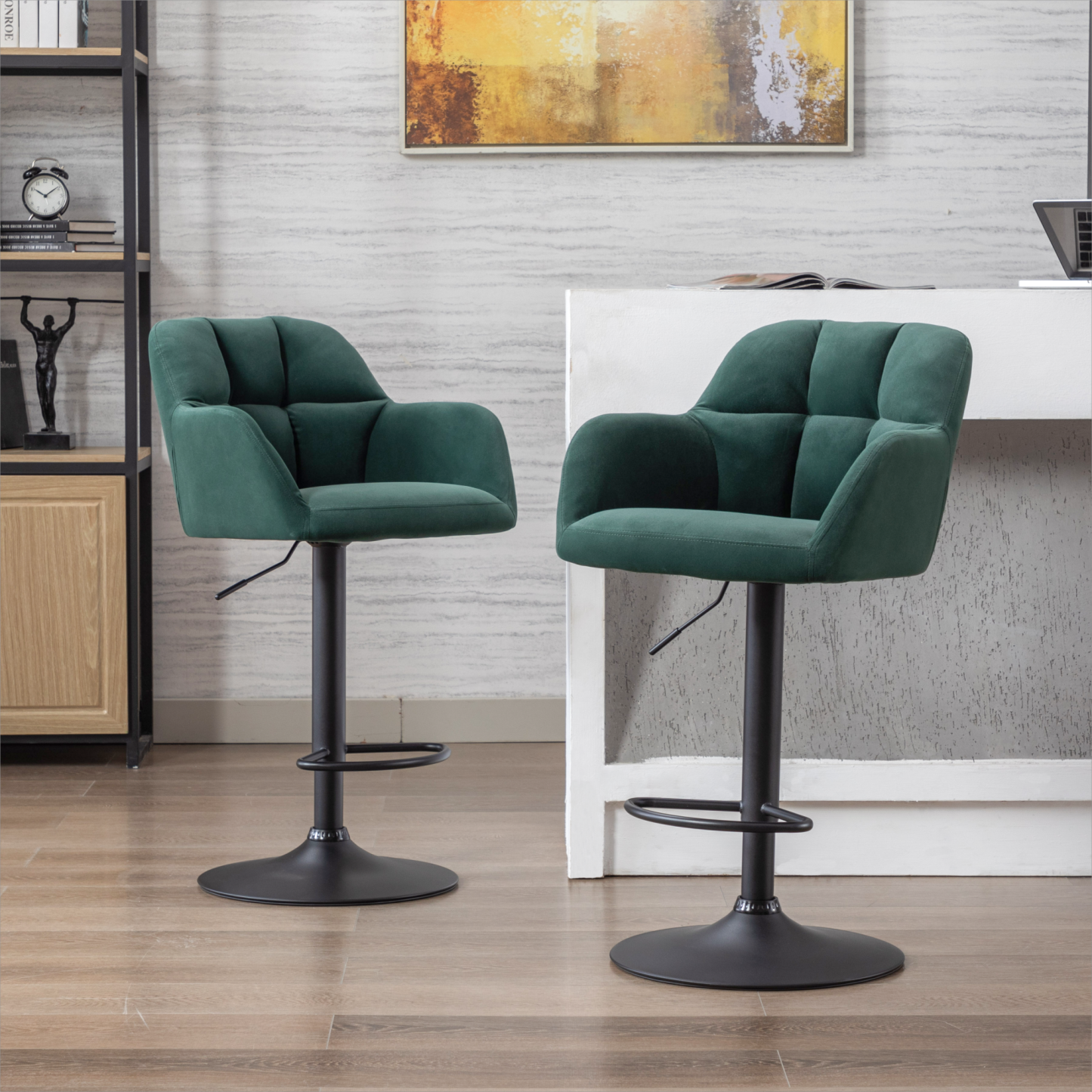 Kealey Counter & Bar Stools (Set of 2)