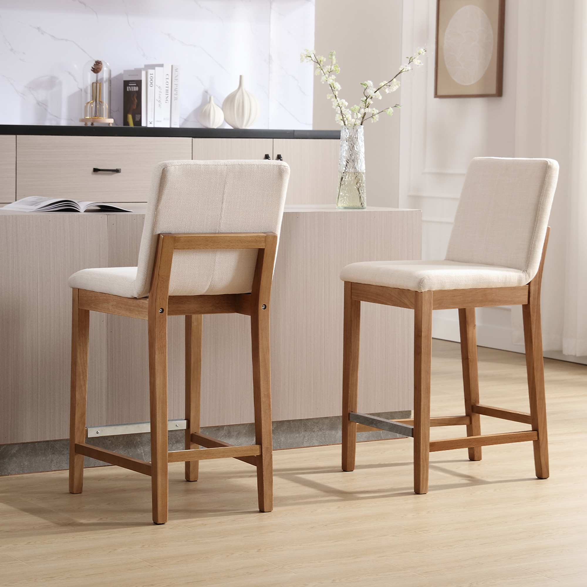 Nath Bar & Counter Stools (Set of 2)
