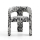 Dove Modern Upholstered Dining Chair-