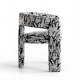 Dove Modern Upholstered Dining Chair-