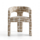 Dove Modern Upholstered Dining Chair-