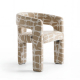 Dove Modern Upholstered Dining Chair-