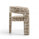 Dove Modern Upholstered Dining Chair-