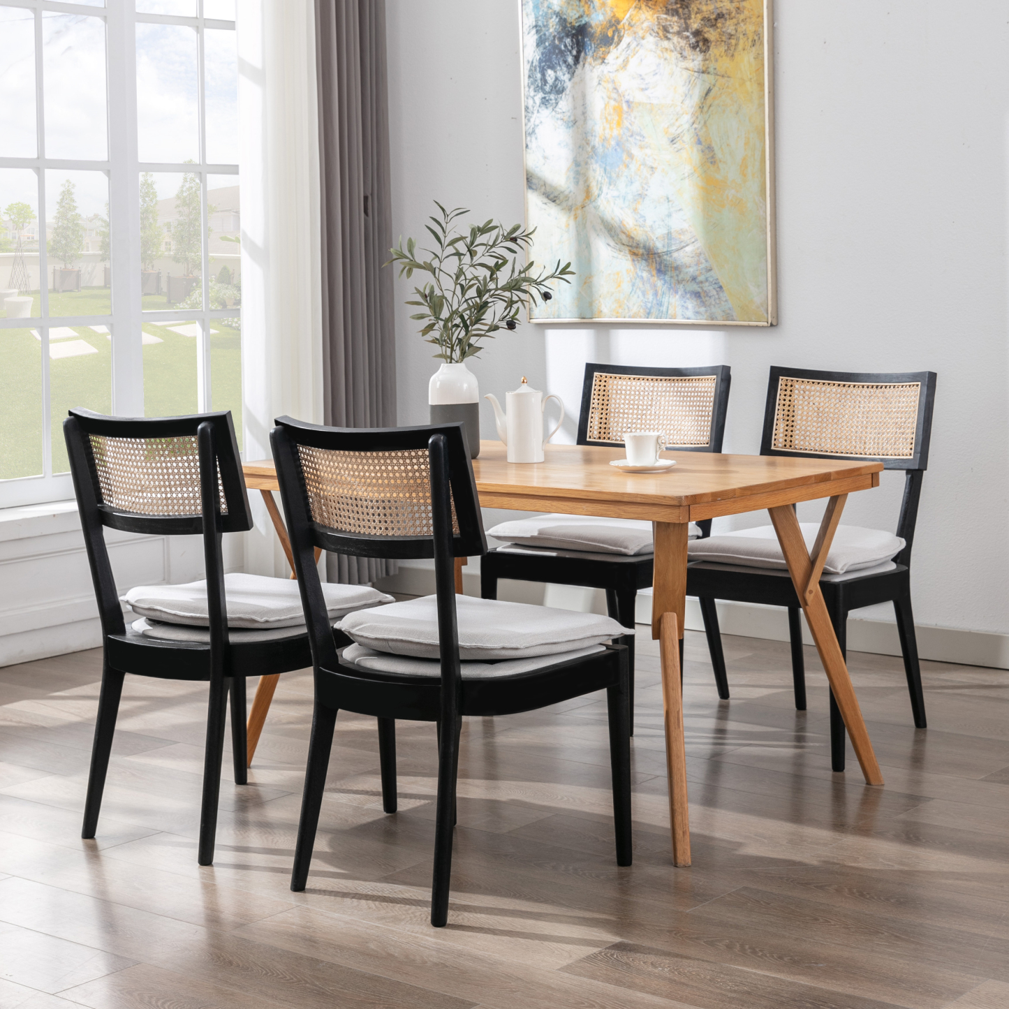 Walter Cane Dining Chair (Set of 2)