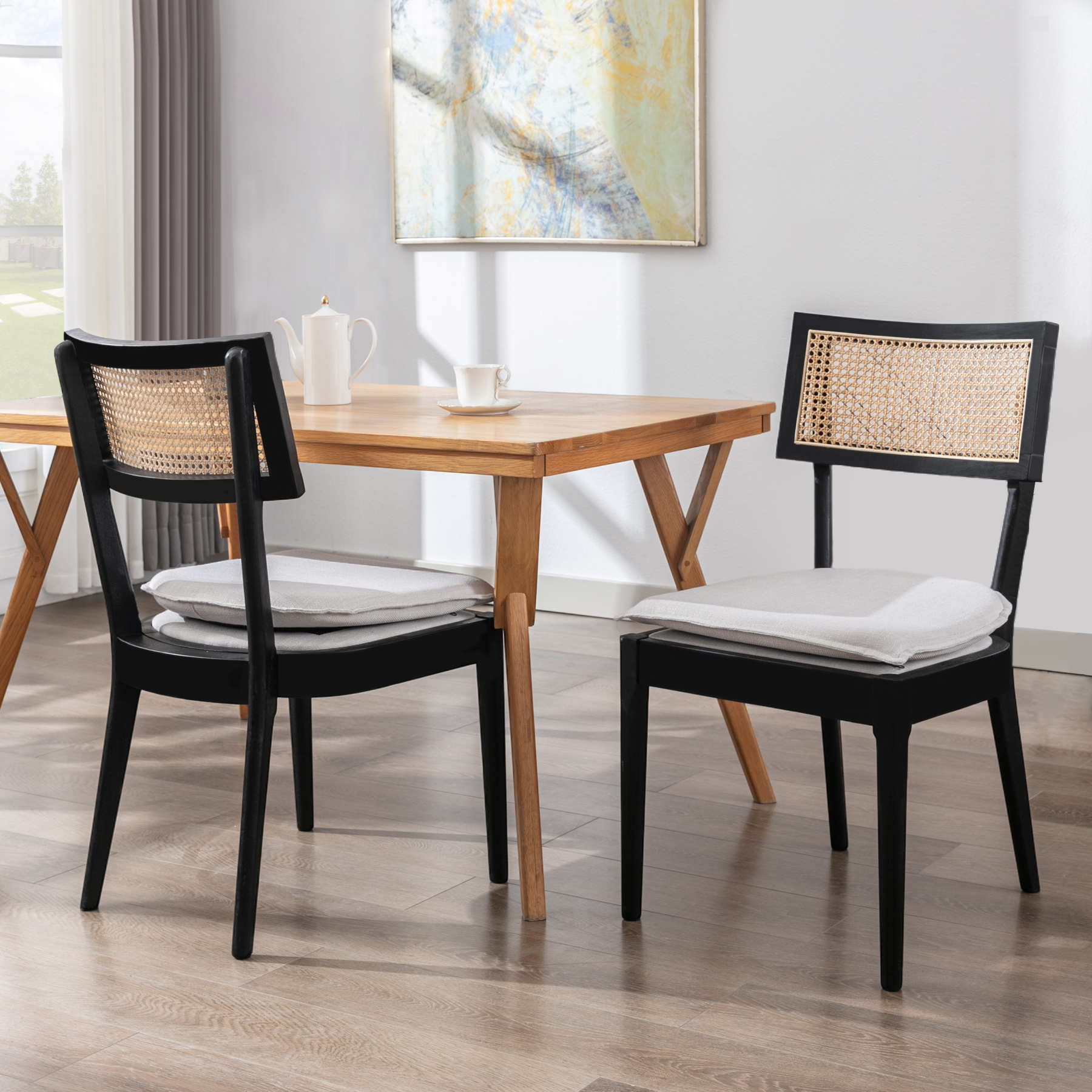 Walter Cane Dining Chair (Set of 2)