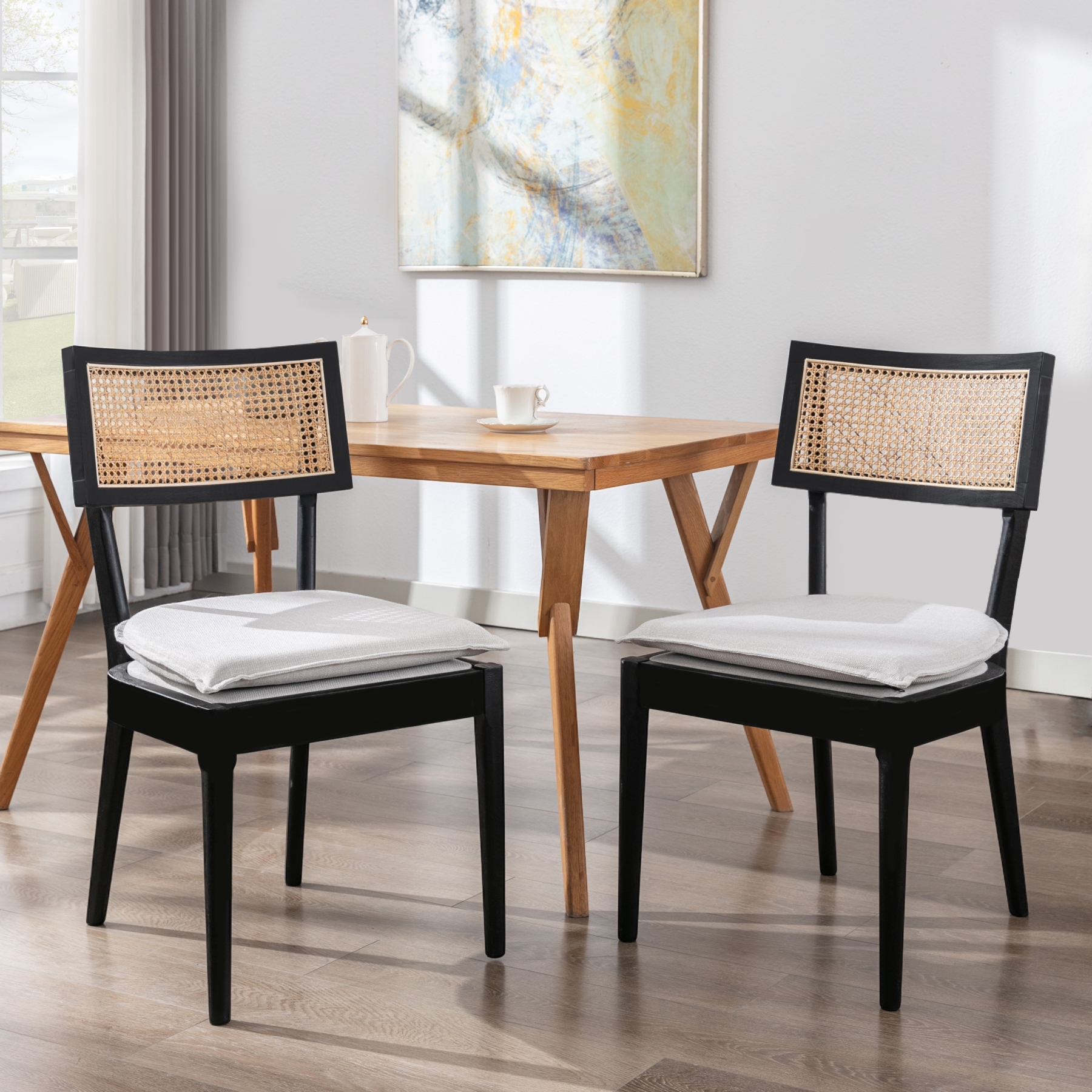 Walter Cane Dining Chair (Set of 2)