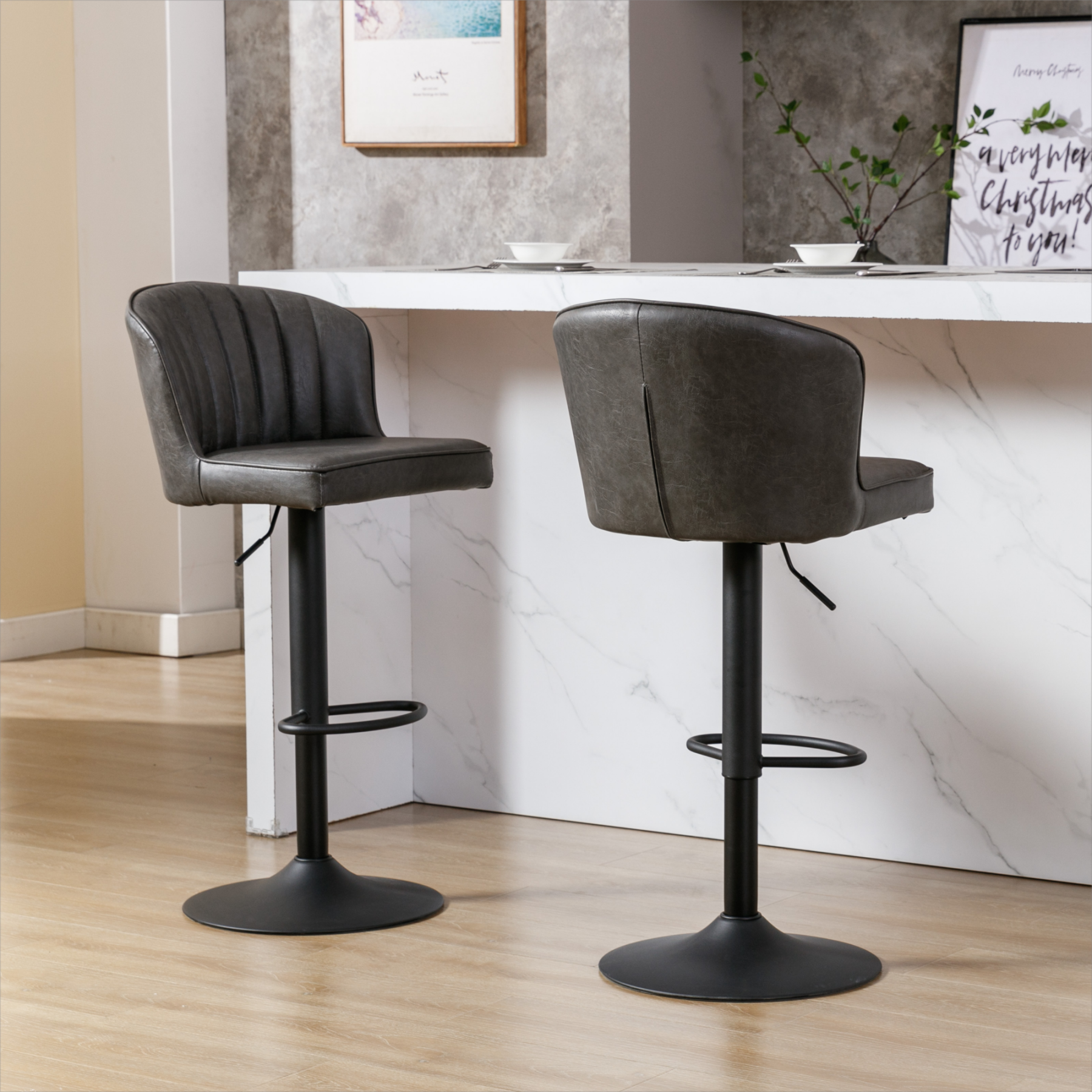 Cameo Counter & Bar Stools (Set of 4)