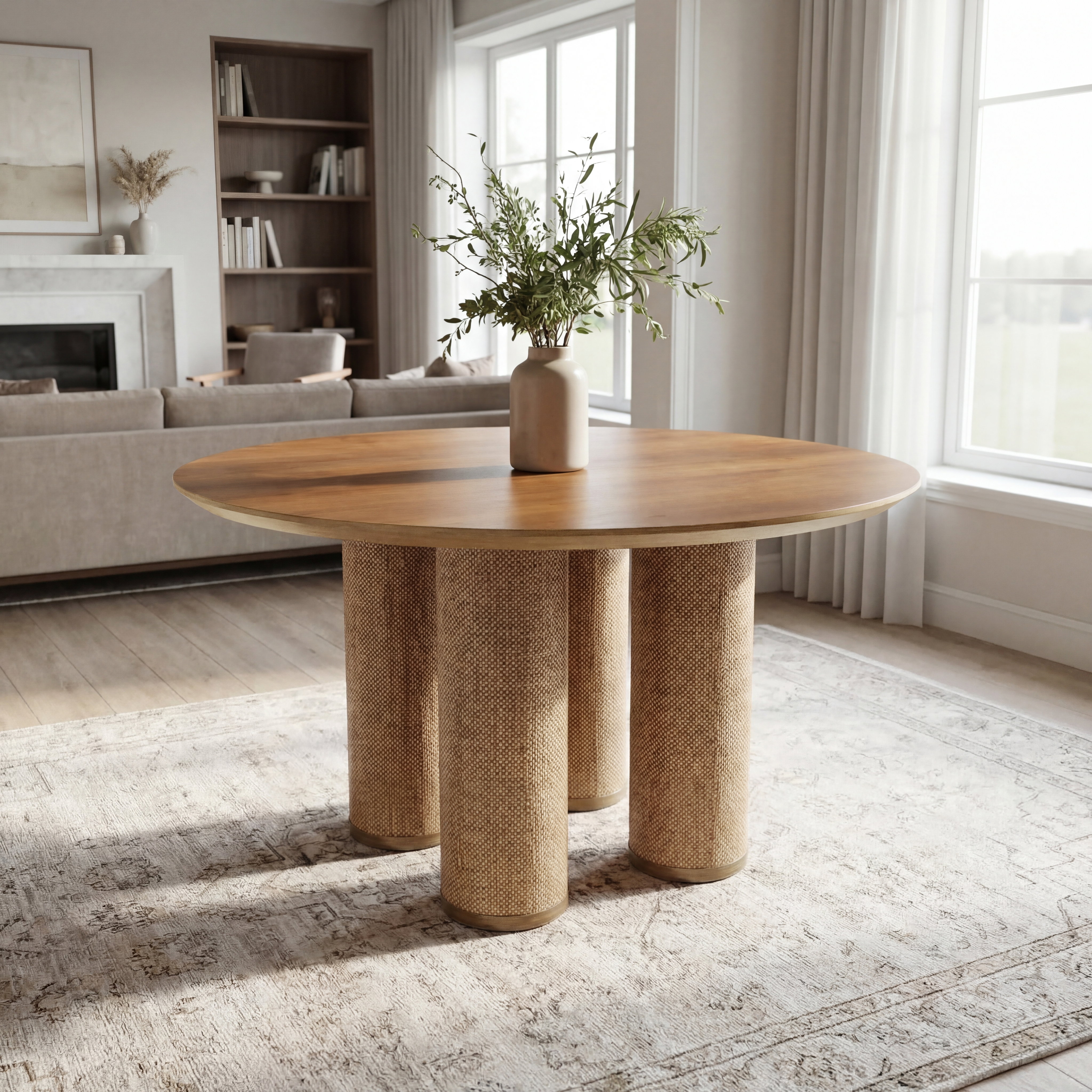 47.5" Round Dining Table