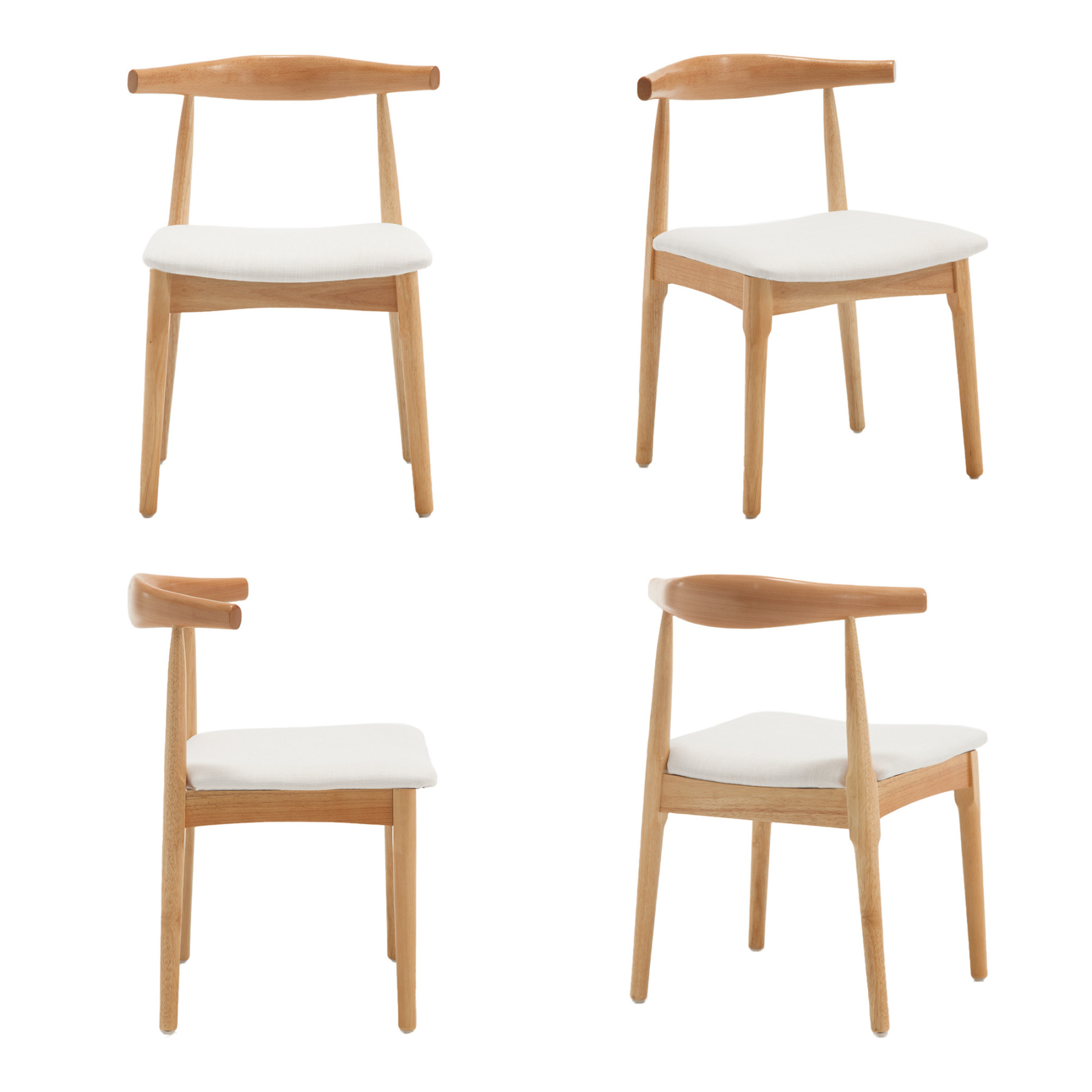 Alex 63'' Rectangle Dining Table Set For 4-6