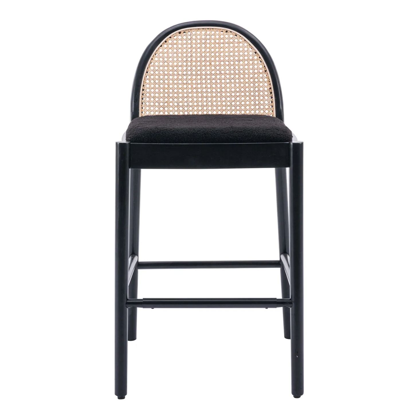 Salem Round Rattan Bar Stools (Set of 2)