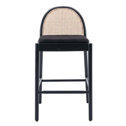 Salem Round Rattan Bar Stools (Set of 2)