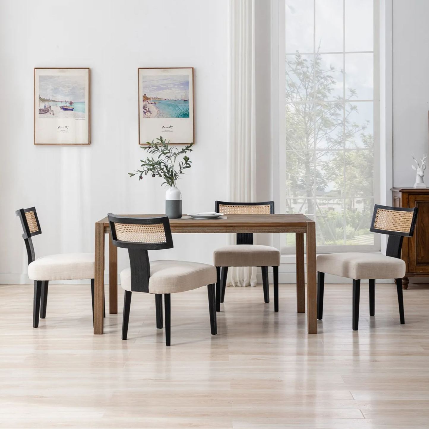 Payson Cane Dining Chairs (Set of 2)