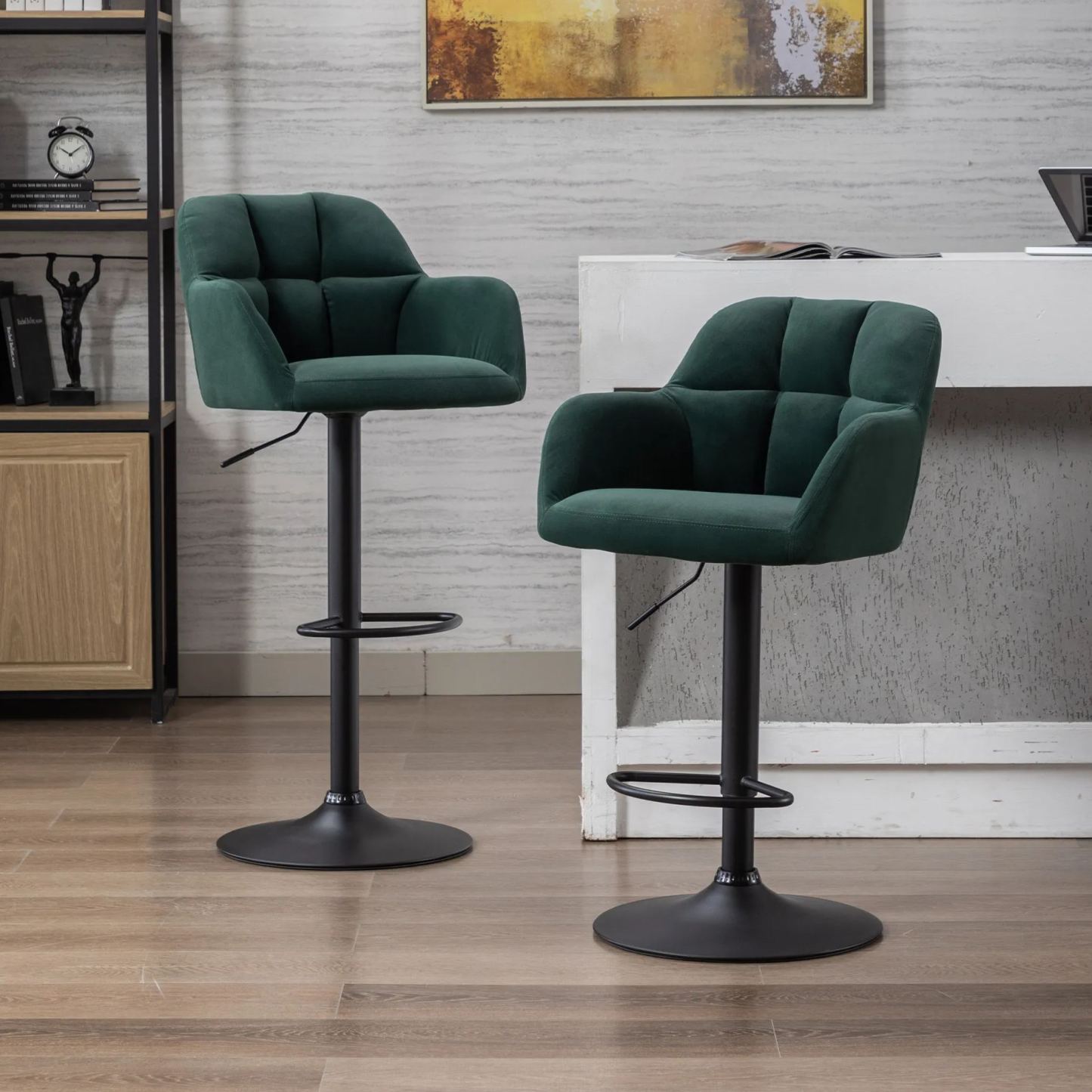 Kealey Counter & Bar Stools (Set of 2)