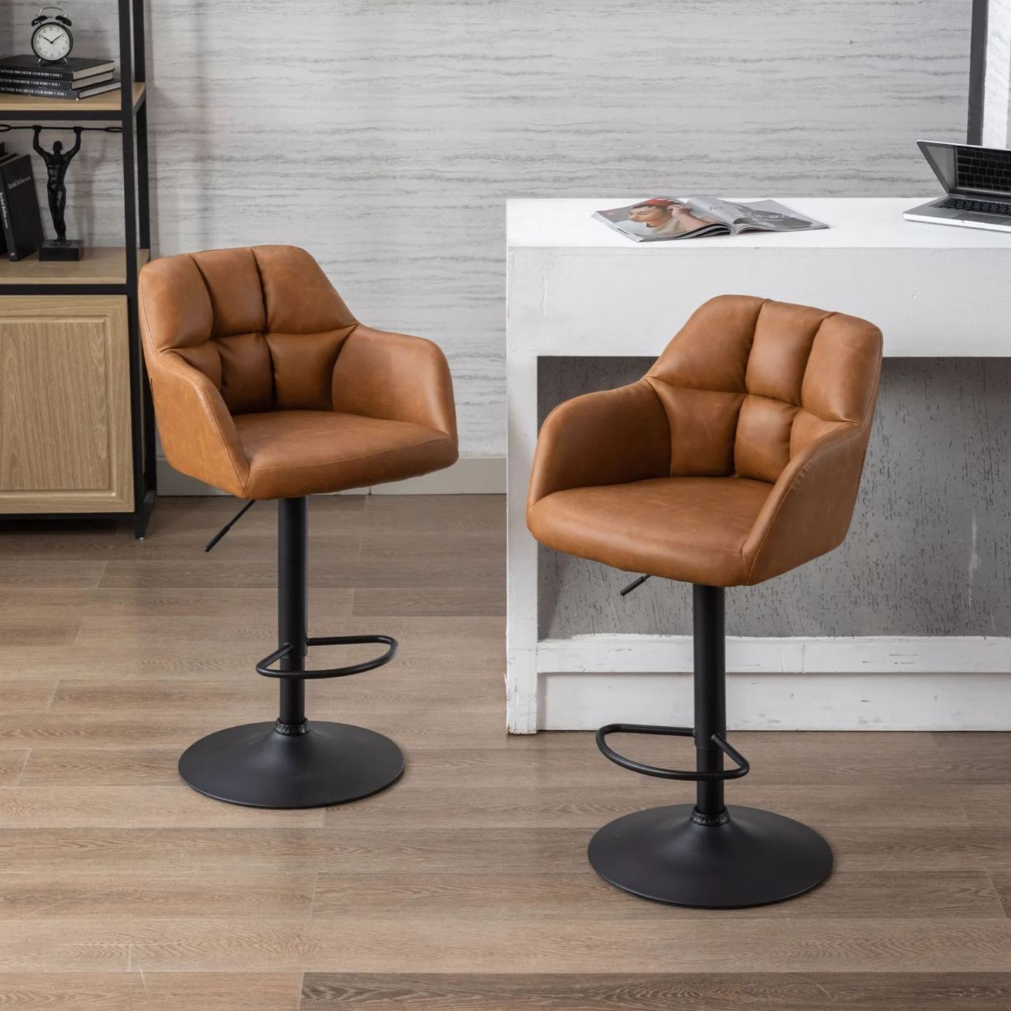 Kealey Counter & Bar Stools (Set of 2)