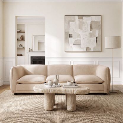 Arden 100" Modular Chenille Sofa