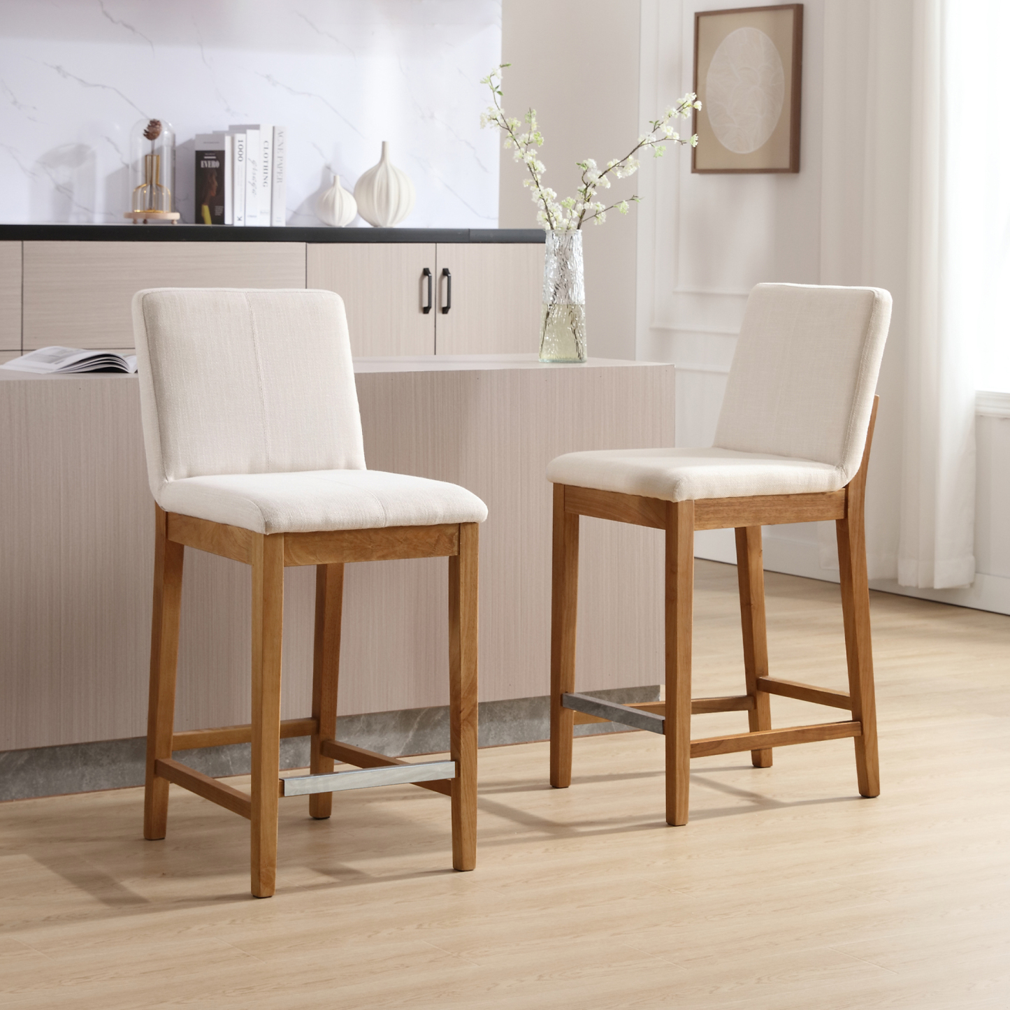 Nath Bar & Counter Stools (Set of 2)