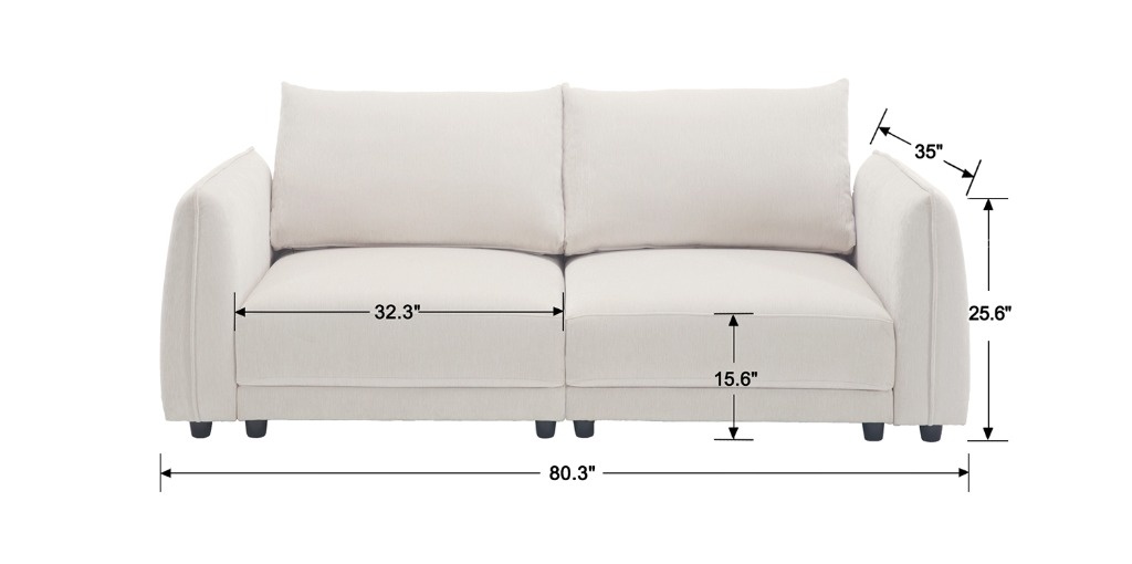 2-Seater Sofa Dimensions