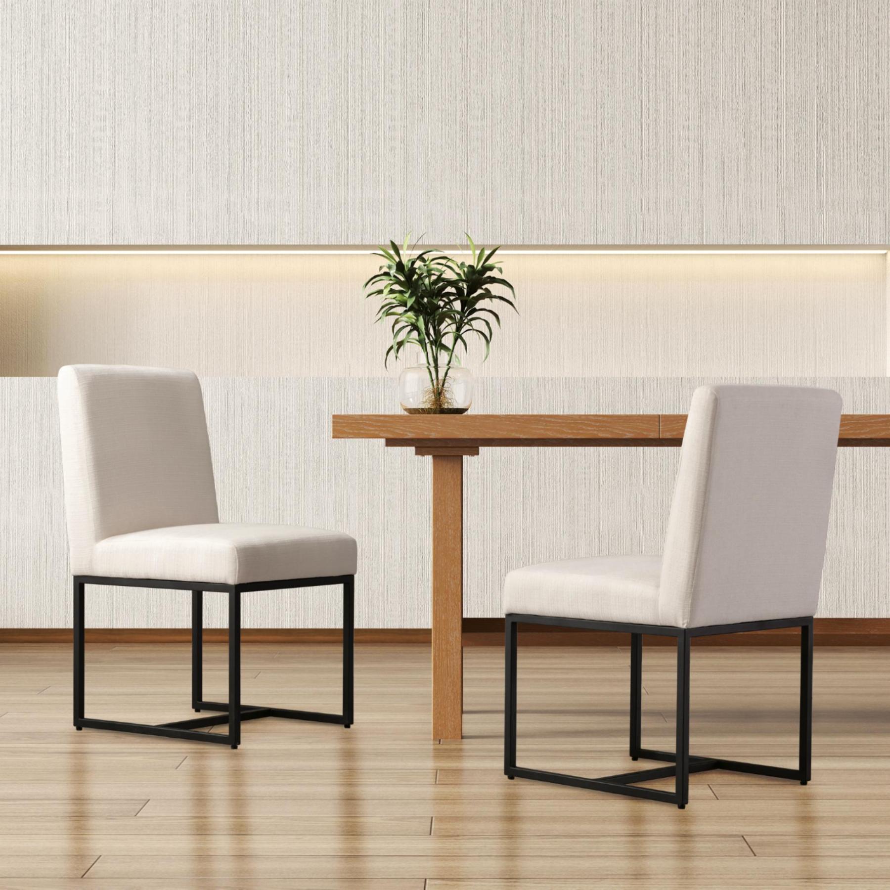 Rectangle Dining Chairs (Set of 2)