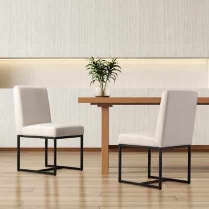Rectangle Dining Chairs (Set of 2)