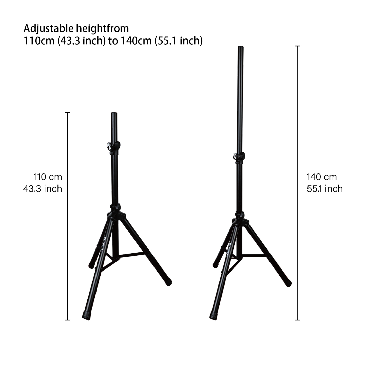 PRORECK Powerful 12-inch DJ speaker with crystal-clear sound, wireless connectivity—perfect for DJs, parties