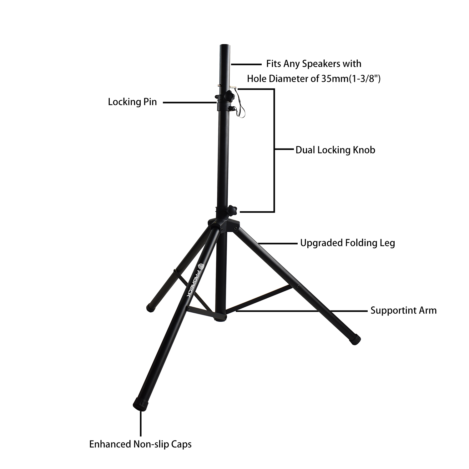 Proreck Dance 12 | Party Speakers 12-Inch 540 Watts Proreck Speakers PA Speakers
