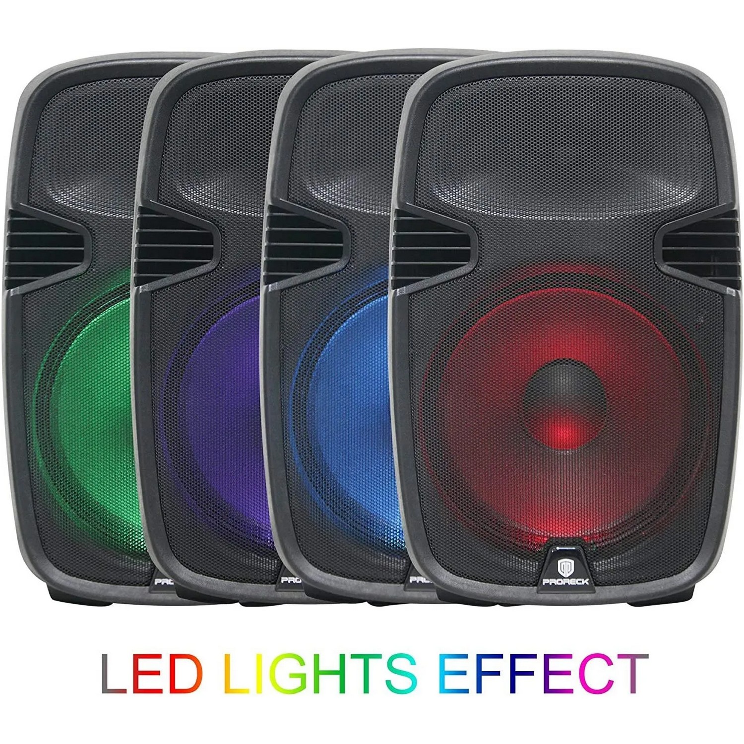 Proreckaudio PR-C15 SPEAKER PA System|15Inch 2000 Watt | PA Speaker DJ Speaker Party Speaker|Led speaker