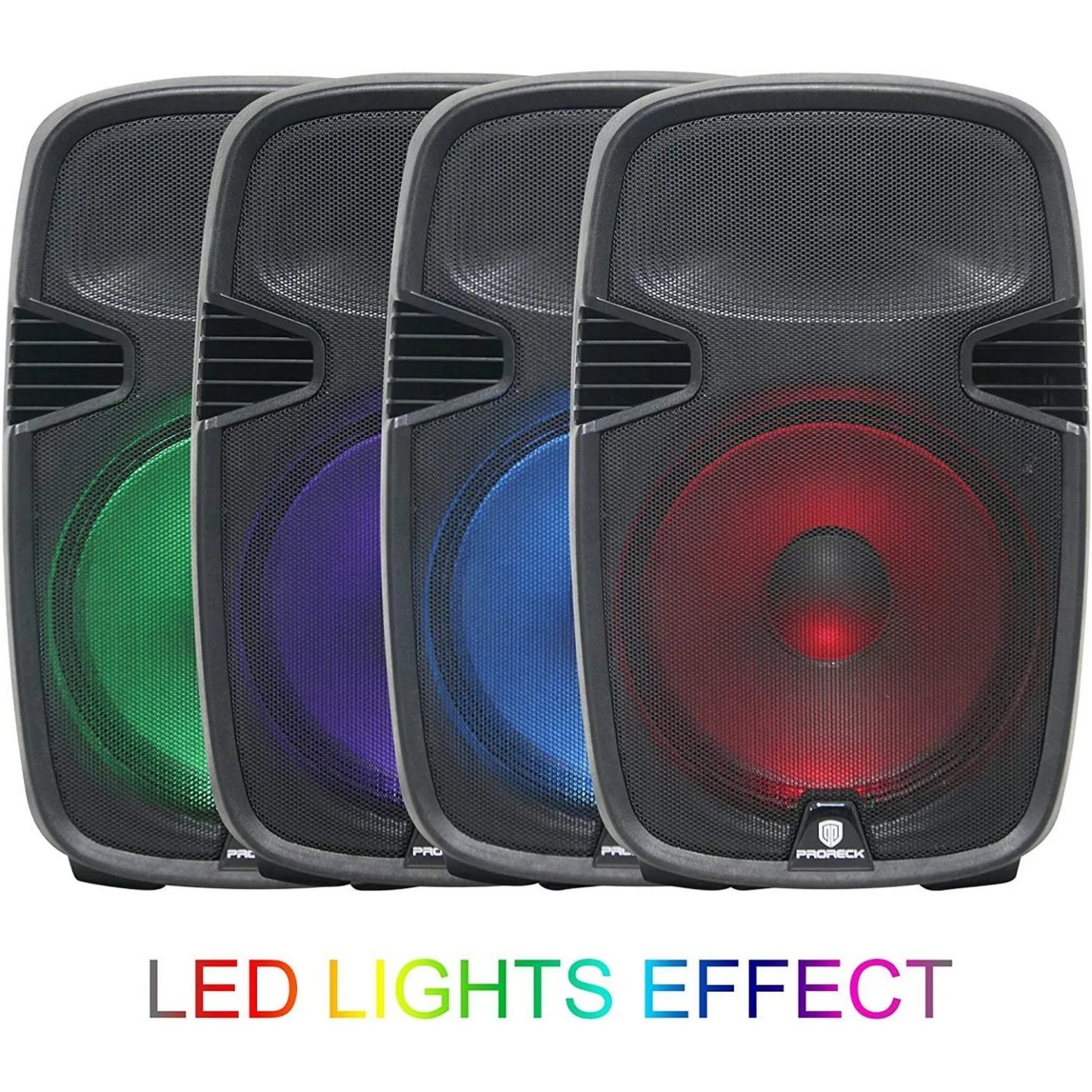 Proreckaudio PR-C15 SPEAKER PA System|15Inch 2000 Watt | PA Speaker DJ Speaker Party Speaker|Led speaker