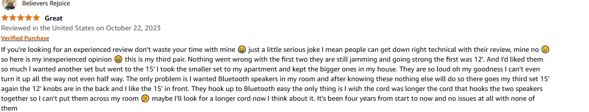 Are these speakers worth buying multiple times, and how do they perform long-term?