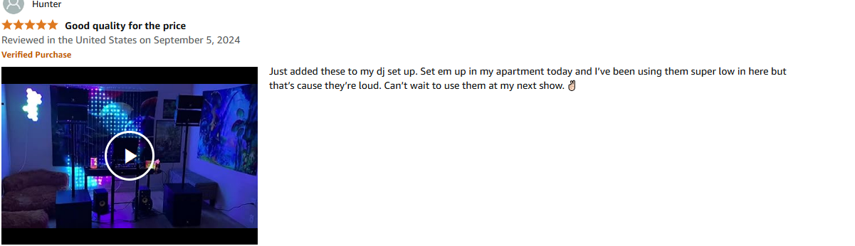 ProReck speakers tested in home DJ setup with anticipation for full-volume live use