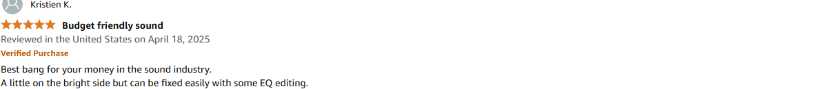 Proreck Club 8000 sound system out-of-the-box with bright audio and EQ-ready tone