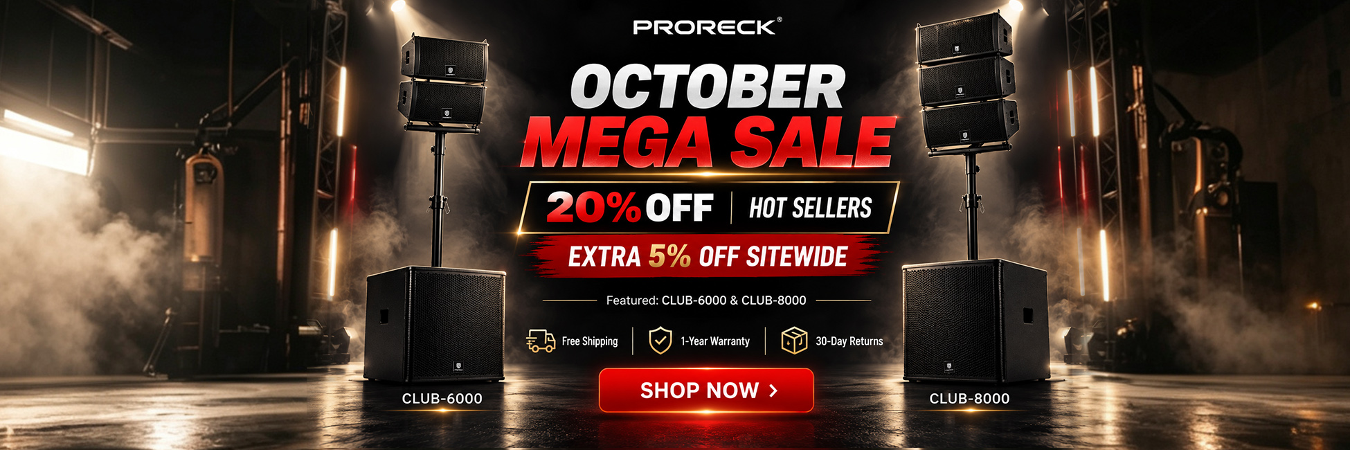 PRORECK 2026 AUTUMN SALE