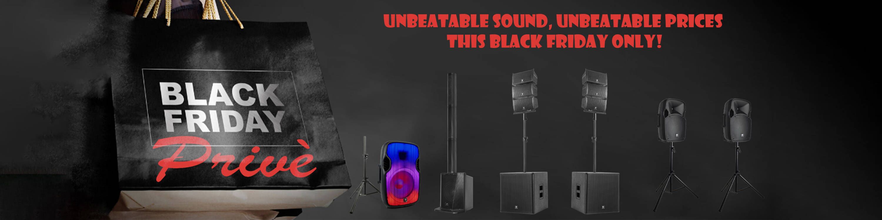 PRORECK Speakers Black Friday deals 2025 and cyber monday sale