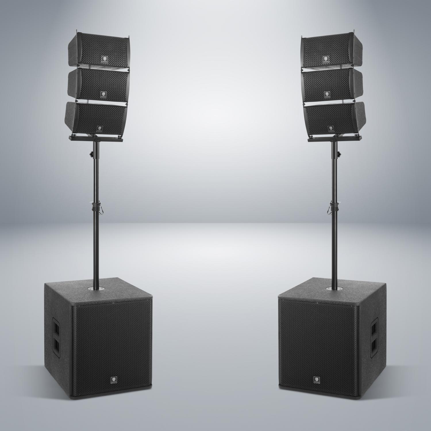 PRORECK CLUB 8000| 8000W DJ/Powered PA Speaker System