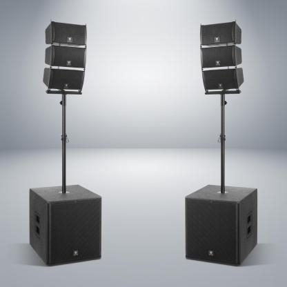 PRORECK CLUB 8000| 8000W DJ/Powered PA Speaker System