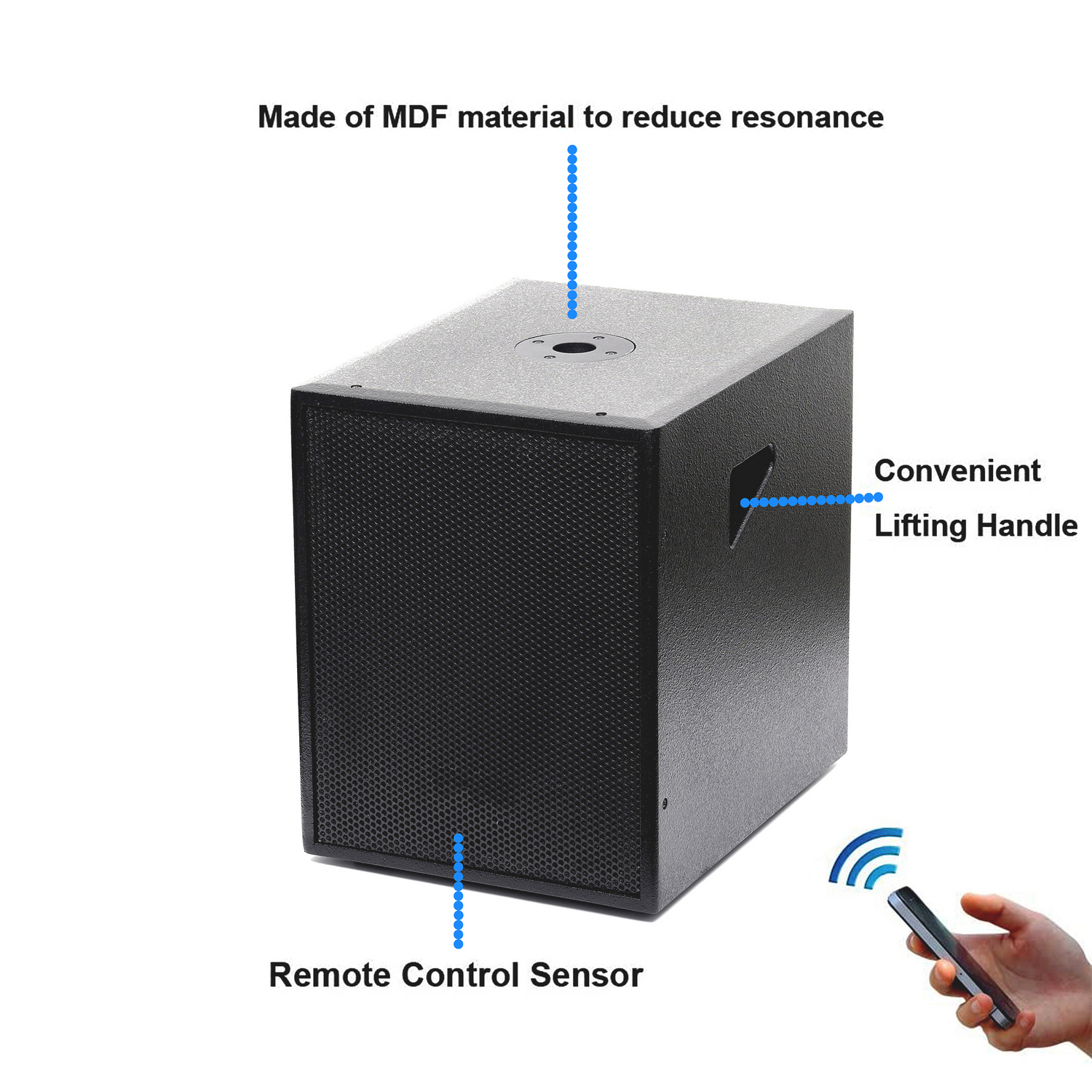 4000W P.M.P.O. PRORECK CLUB-3000 Dual 12" PA SYSTEM | Indoor & Outdoor