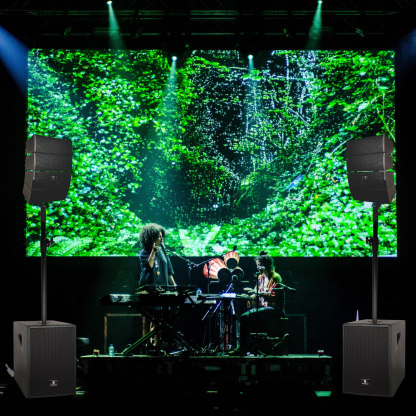 4000W P.M.P.O. PRORECK CLUB-3000 Dual 12" PA SYSTEM | Indoor & Outdoor