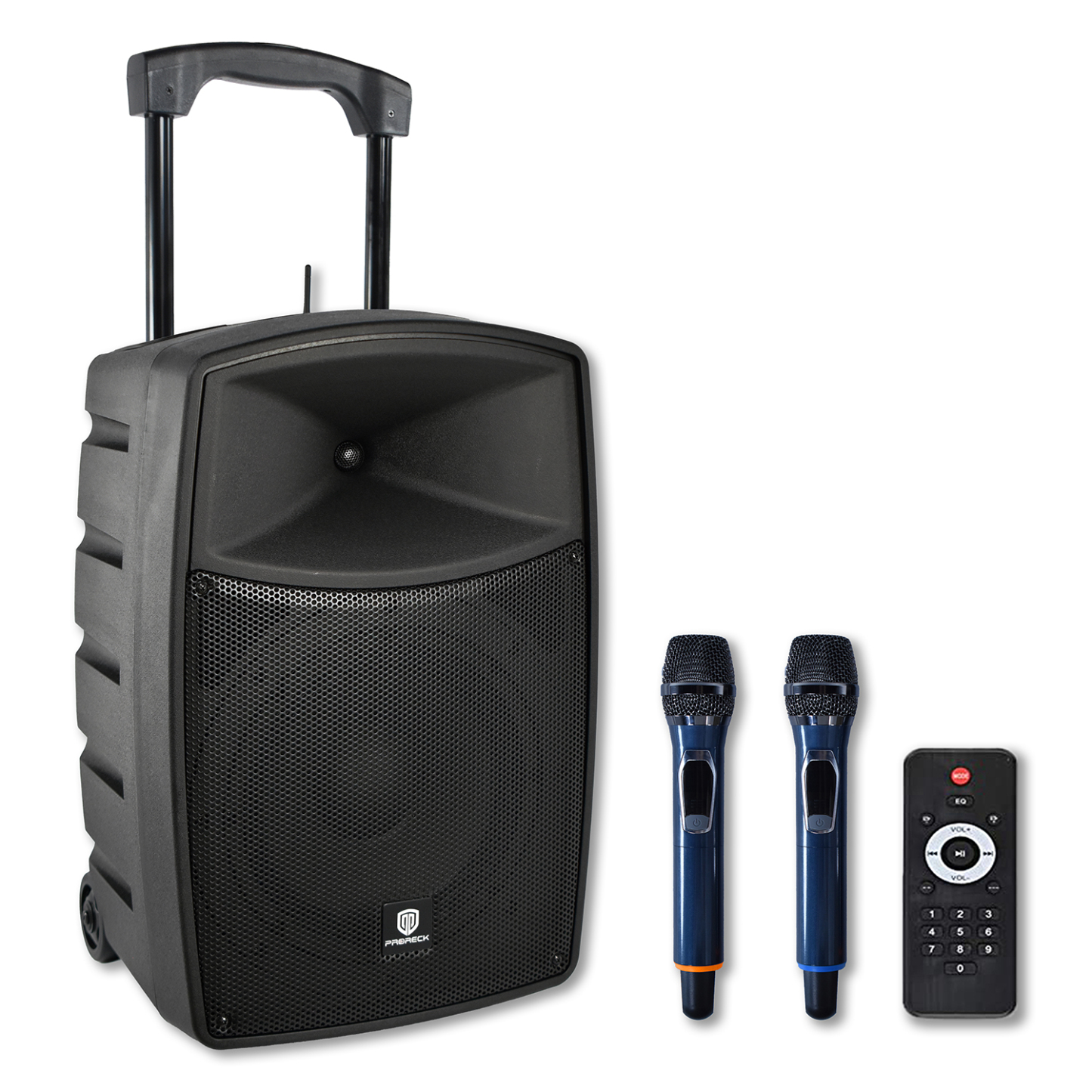 PRORECK Freedom 10 | 10'' Inch Party & Karaoke Speakers with Rechargeable Battery
