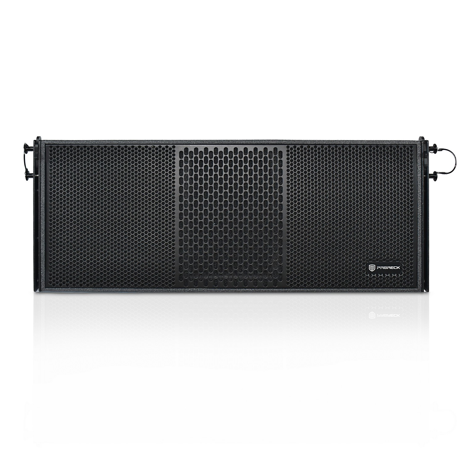 PRORECK PR-210BP-1 Powered  Dual10" Line Array Speaker - (Single Speaker, Not a System)