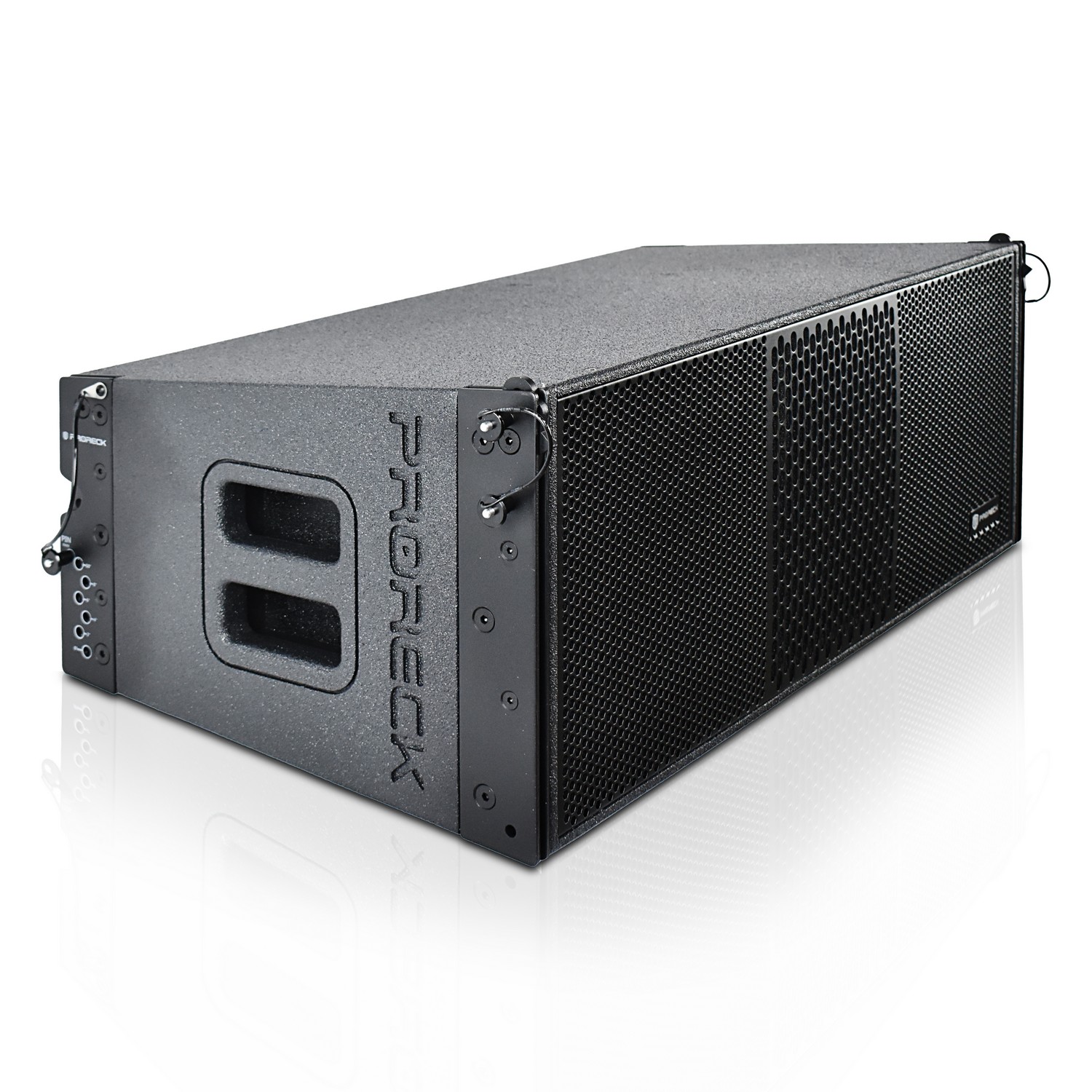 PRORECK PR-210BP-1 Powered  Dual10" Line Array Speaker - (Single Speaker, Not a System)