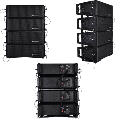 PRORECK PR-212T | Dual 12''Subs 6000W Powered PA System Large