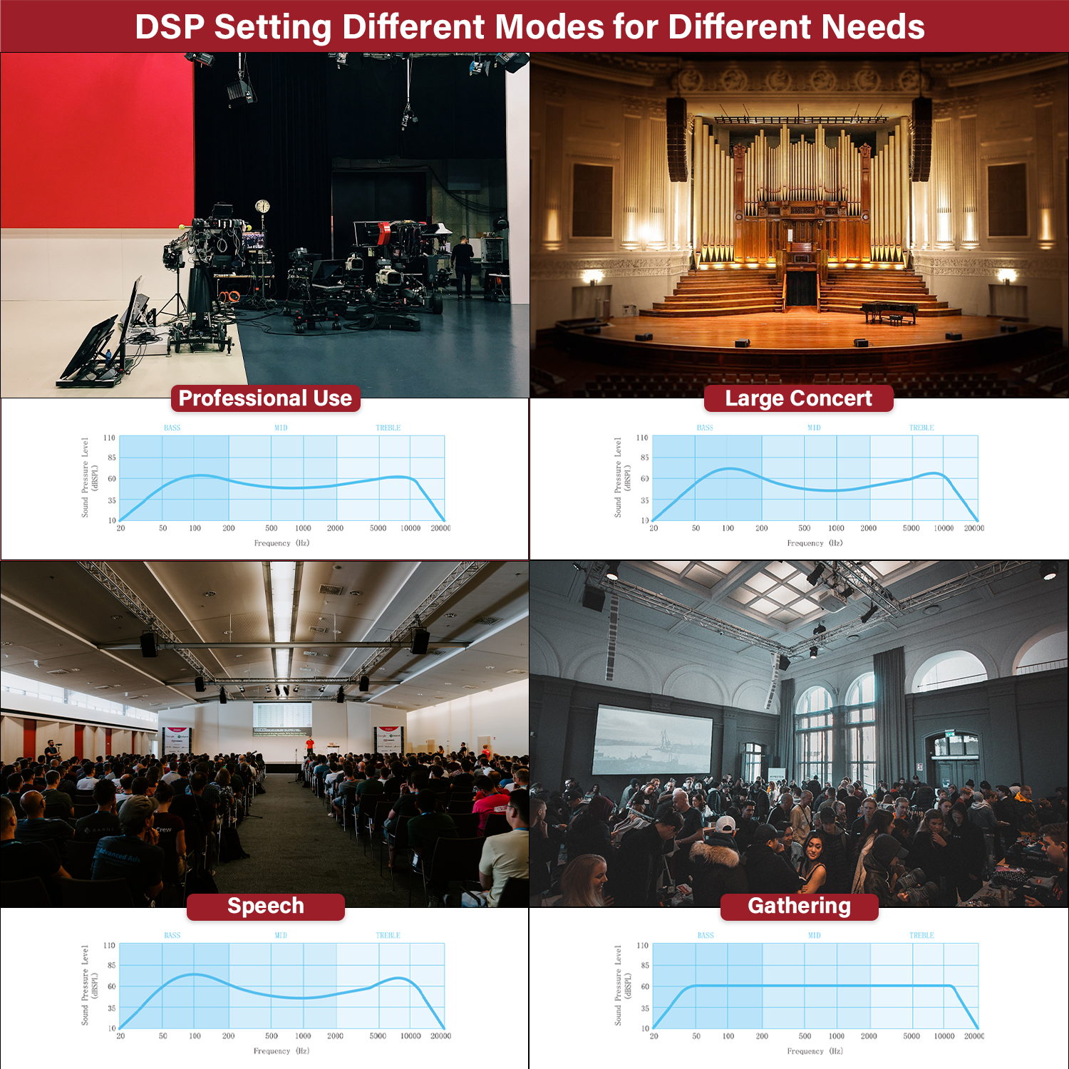 PRORECK PR-212TS | 7200W High Dual-12 Inch Suboofers