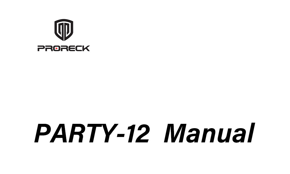 {"default":"PRORECK PARTY-12 Powered PA Speaker System User Manual"}
