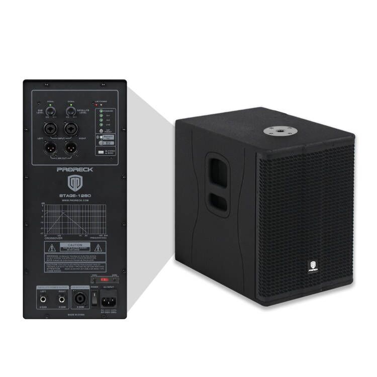 PRORECK Replacment Subwoofer | PRORECK CLUB SERIES|Single Subwoofer Replacement Accessory Second Buy 